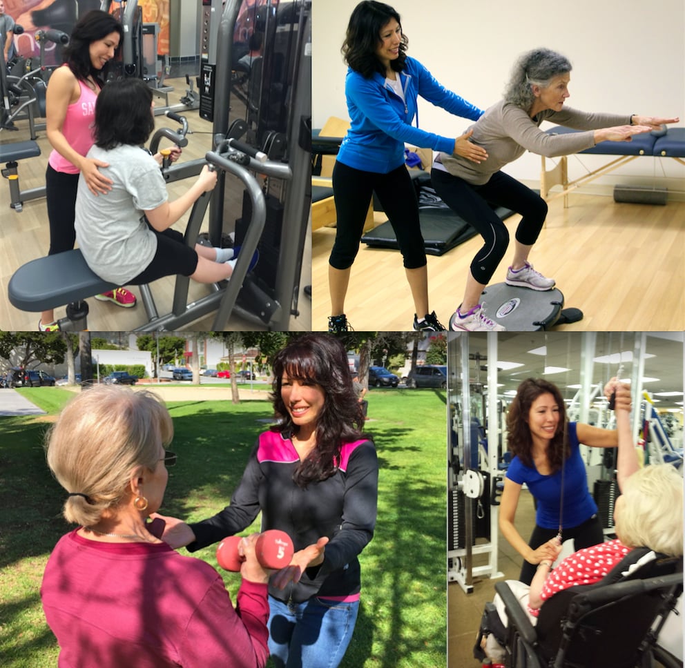 Live virtual personal training